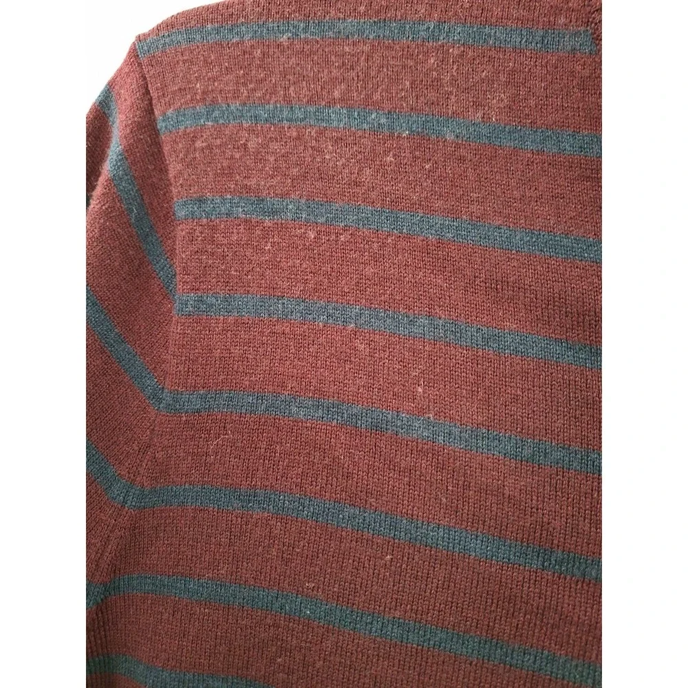 J.Crew Mens 100%Merino Wool V‎ Neck Large Sweater